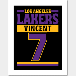 Los Angeles Lakers Vincent 7 Limited Edition Posters and Art